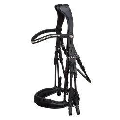 Double Bridle Venice - Round Sewn Leather
