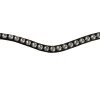 Browband OS Rivoli - Black - Crystal -Horse Riding - Harness 223392 black Crystal
