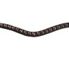 Browband Rivoli Brown - Blush Rose -Horse Riding - Harness 223392 blackBlush Rose