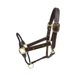 Kentucky Leather Rope Halter - Brown -Horse Riding - Harness 42540 05 P