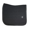Dressage Saddle Pad Glitter Rope - Black -Horse Riding - Harness 42584 01 DR