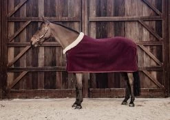 Fleece Show Rug - Bordeaux