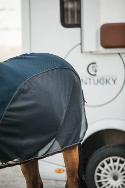 Mesh Combo Cooler Sheet - Navy -Horse Riding - Harness 52158 1