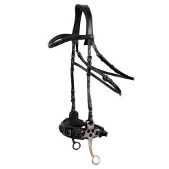 Lydney Hackamoare Bridle - Black/F
