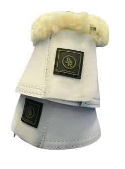 BR Over Reach Boots With Sheepskin - White