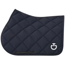 DQ Jersey Jumping Saddle Pad - Navy