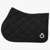 DQ Jersey Jumping Saddle Pad - Black -Horse Riding - Harness CT SOT051 JE002 9999 3