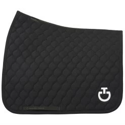 CQ Jersey Dressage Saddle Pad - Black
