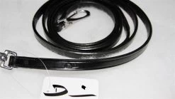 Flat Rein With Hooks - Brown