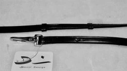 Reins Stop With Hooks - Black 7 Reins Stop With Hooks - Black -Horse Riding - Harness DD 334 1