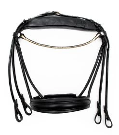 Finesse Double Bridle - Black/black - Full