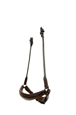 Rolled Drop Noseband - Brown