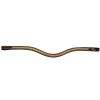 Curved Browband With Clinchers - Brown/Brass -Horse Riding - Harness E 0523DY02E003
