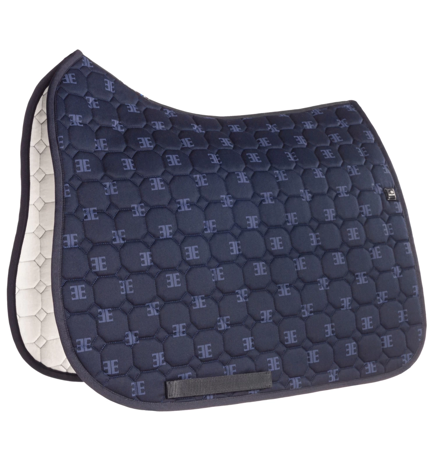 Elexie Dressage Saddle Pad - Printed Blue 3 Elexie Dressage Saddle Pad - Printed Blue