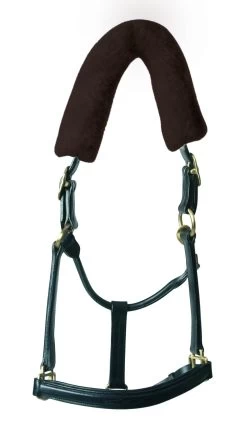 Sheepskin Poll Guard - Brown
