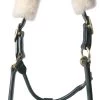 Sheepskin Poll Guard - Nature -Horse Riding - Harness EL 33996