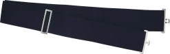 Elasticated Surcingle - Navy