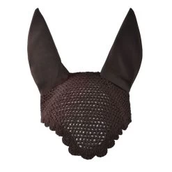 Knitted Ear Net - Brown