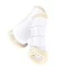 Brushing Boots Mesh Faux Fur - White