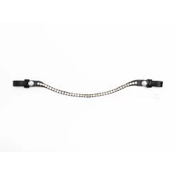 Browband Crystal Black - Champagne