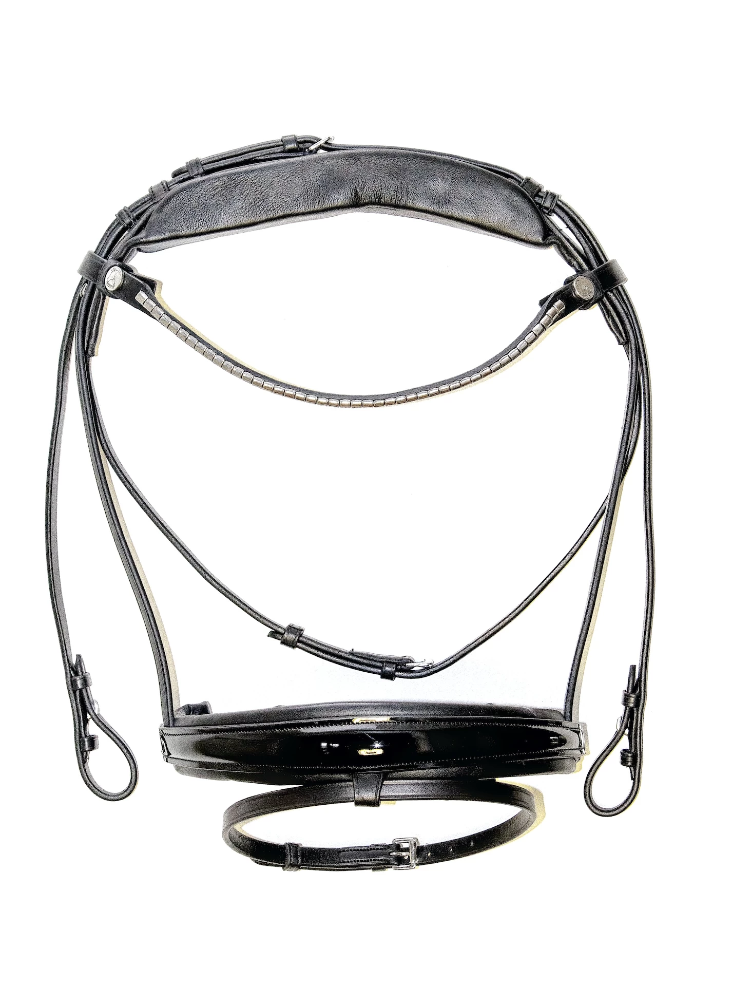 Finesse Bridle Cayenne - Black Lacquered 3 Finesse Bridle Cayenne - Black Lacquered