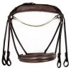 Finesse Double Bridle - Brown/Brown