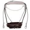 Finesse Bridle Noseband - Brown -Horse Riding - Harness FB Nosgrimma B