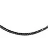 Browband Black Diamond - Black -Horse Riding - Harness FB Pannband SvSv