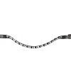 Browband Big Crystal Black/Grey - Black -Horse Riding - Harness FB Pannband scb