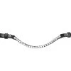 Browband Big Crystal Clear - Black - Full -Horse Riding - Harness FB Pannband scc
