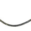 Browband Grey Crystal - Brown -Horse Riding - Harness FB Pannband.cbdb