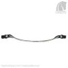 Browband Clinker - Silver - Black