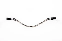 Browband Crystal Rose - Black