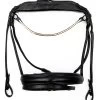 Finesse Bridle - Black/Brass -Horse Riding - Harness FB TSM