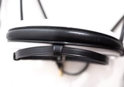 Finesse Bridle - Black/White -Horse Riding - Harness FB trans.sv 2