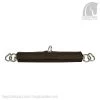 Leather Curb Chain Guard - Brown -Horse Riding - Harness FM D2 B