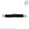 Leather Curb Chain Guard - Black -Horse Riding - Harness FM D2 S