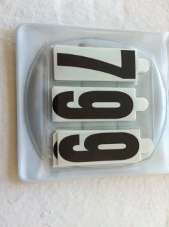 Competition Number Badge