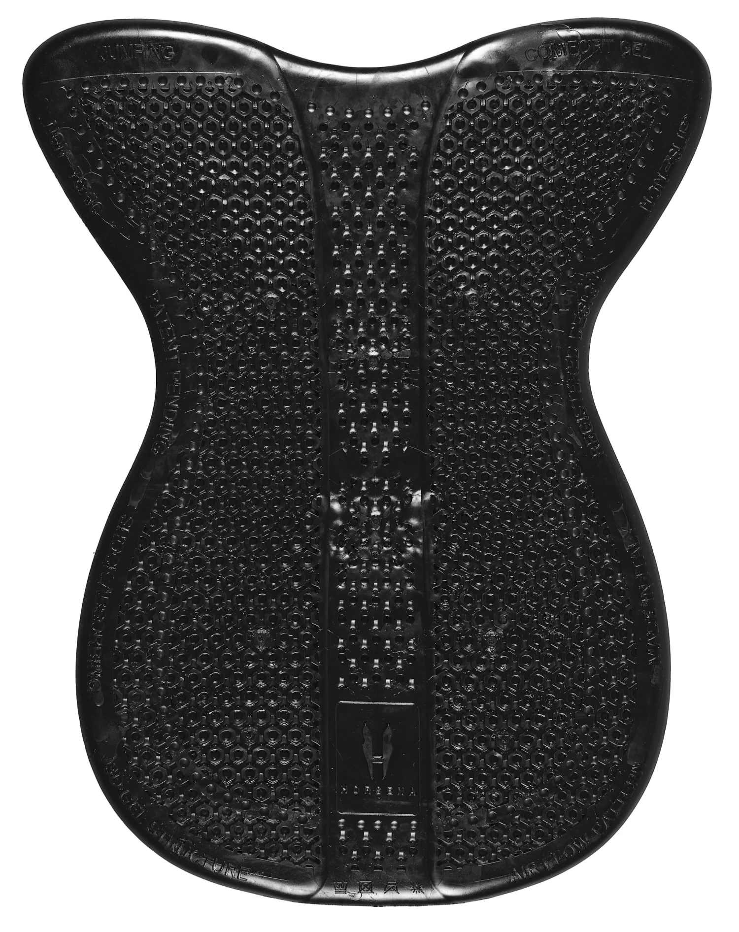 Horsena Back Gel Pad - Jumping - Black 4 Horsena Back Gel Pad - Jumping - Black - Image 2