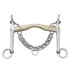 HO Weymouth Bit - 12mm/7cm -Horse Riding - Harness HS 42272