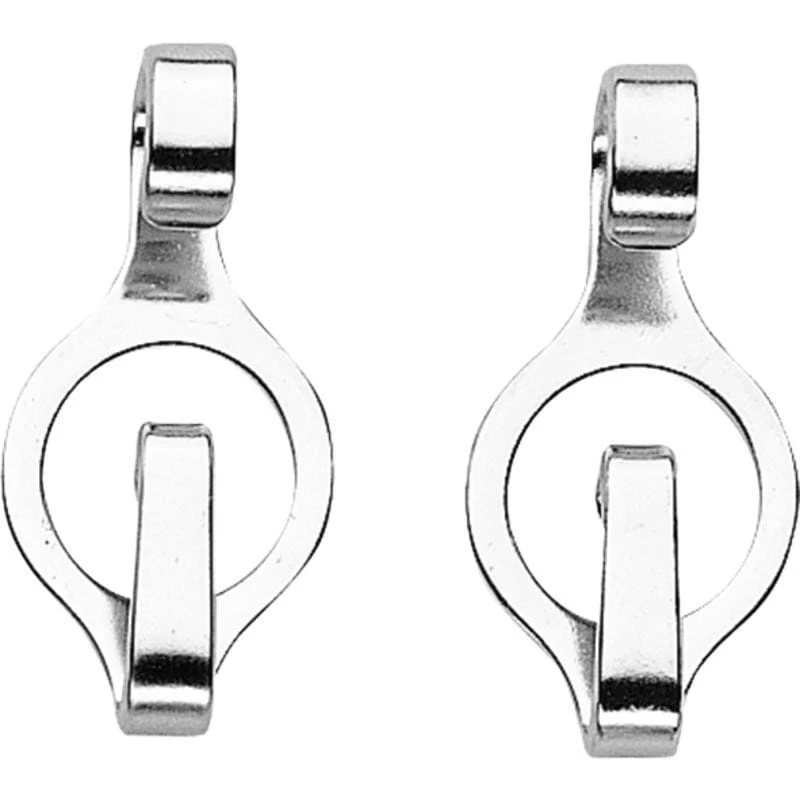 Curb Chain Hooks - Flat 3 Curb Chain Hooks - Flat