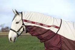 Rambo Summer Series DF - Grey/Burgundy 7 Rambo Summer Series DF - Grey/Burgundy -Horse Riding - Harness HW AAATKS JQKQ 2