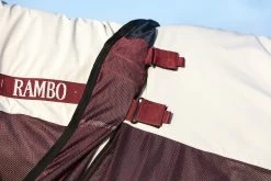 Rambo Summer Series DF - Grey/Burgundy 8 Rambo Summer Series DF - Grey/Burgundy -Horse Riding - Harness HW AAATKS JQKQ 3