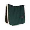 DR Saddle Pad Velvet Contrast - Pine Green