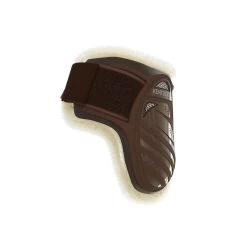 Vegan Sheepskin YH Fetlock Boots - Brown 5 Vegan Sheepskin YH Fetlock Boots - Brown -Horse Riding - Harness KEN 88205 05 2