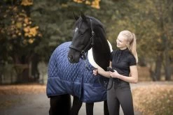 Show Rug 200 G - Navy -Horse Riding - Harness KLQ 30862 2