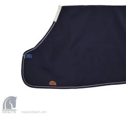 Wool Rug - Navy/Silver