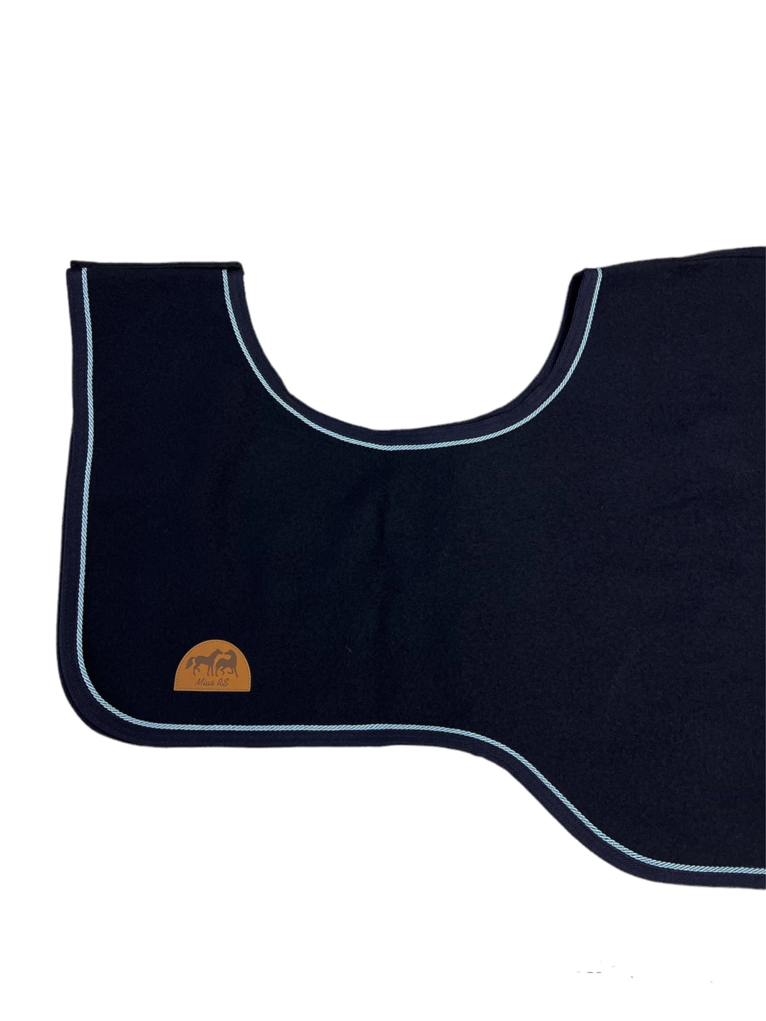 Riding Rug In Wool - Navy/Blue 3 Riding Rug In Wool - Navy/Blue