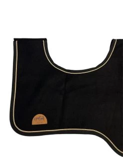 Riding Rug In Wool - Black/Sand