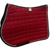 Jumping Saddle Pad - Dark Red -Horse Riding - Harness M 607MR